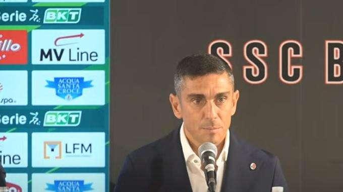 Longo: "Bari non si può rifiutare. Voglio una squadra propositiva, che giochi senza speculare"