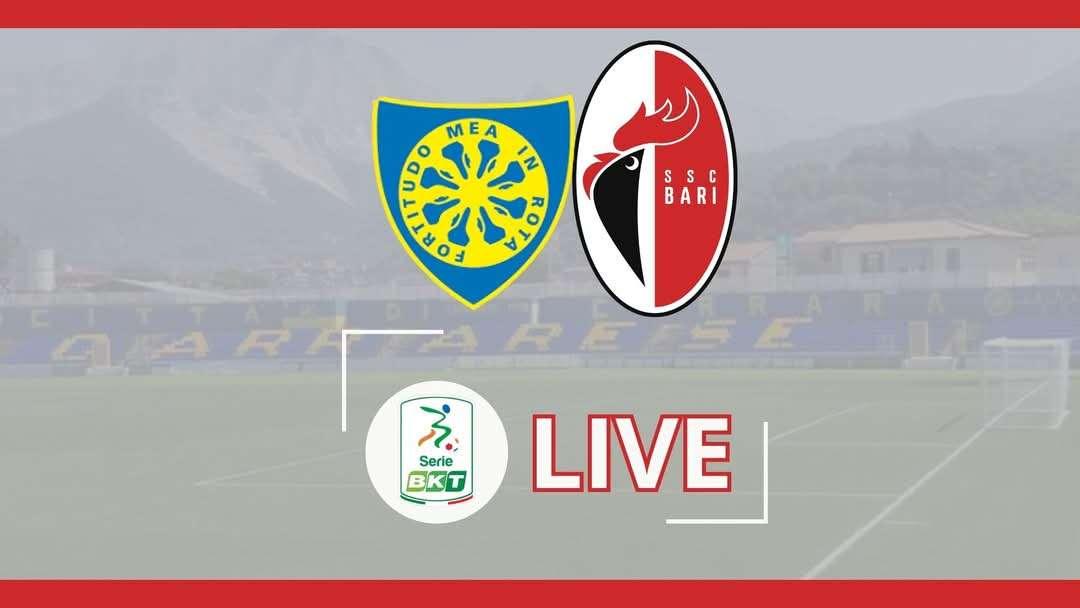 Carrarese-Bari 2-1, fischio finale. Biancorossi rimontati dopo il vantaggio. Rivivi il live
