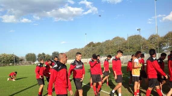 L'allenamento: palestra e campo. Brienza a parte