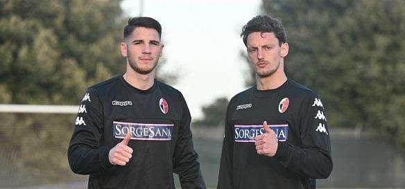L'allenamento: intera seduta per Rolando e Sarzi Puttini. Differenziato per tre