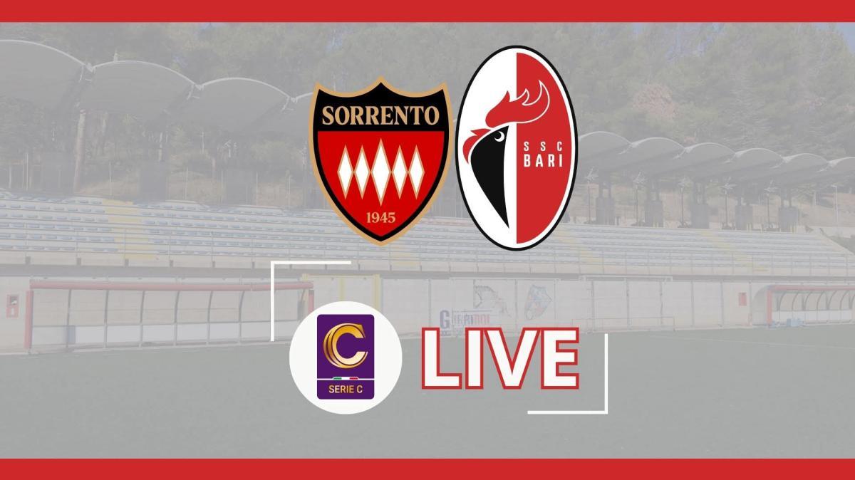 LIVE Sorrento-Bari 0-1, inizia il secondo tempo. Fuori Mantovani