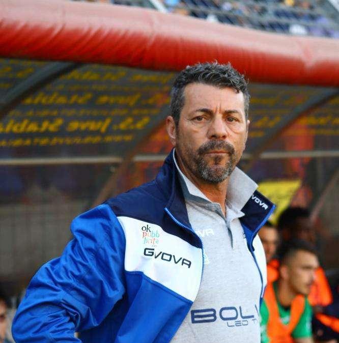 All. Cavese: "Grande partita, il Bari non ha alzato i ritmi. Il finale? Chiedo scusa…"
