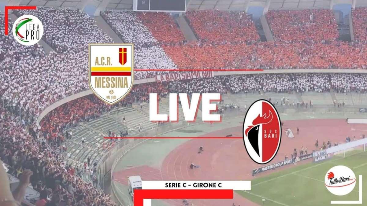 ACR Messina-Bari 0-2, Botta e Paponi firmano il ritorno alla vittoria. Rivivi il live