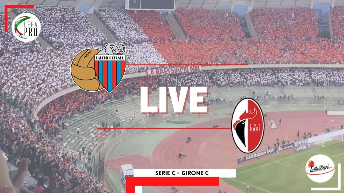 Catania-Bari 1-2, ancora Simeri decisivo: espugnato il 'Massimino' in extremis. Rivivi il live