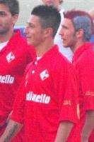 Nicola Bellomo durante i festeggiamenti per la Serie A