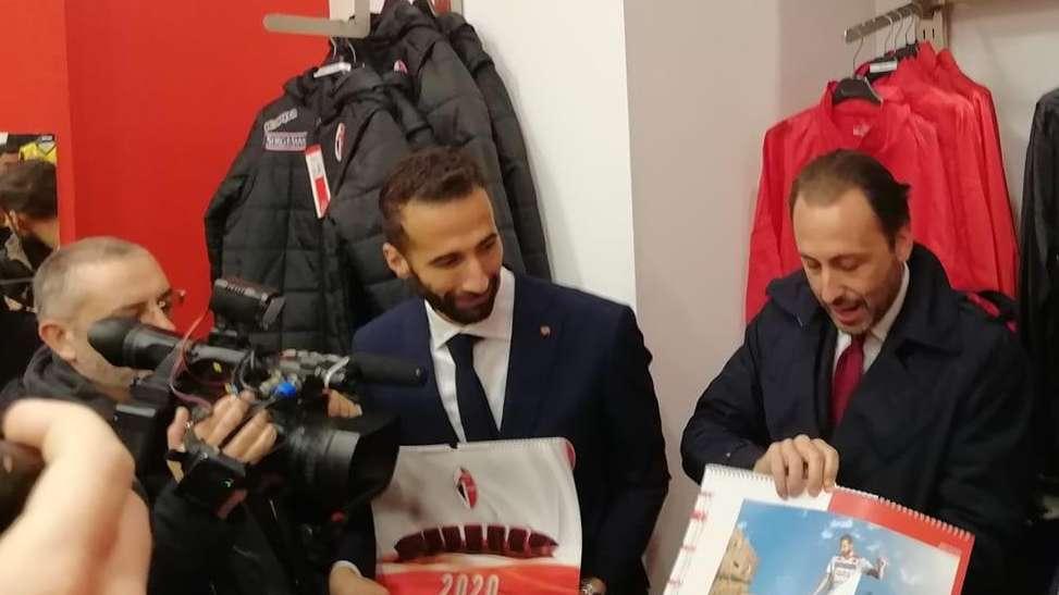 FOTO - Presentazione calendario Bari 2020 con DeLa, Antenucci e Di Cesare