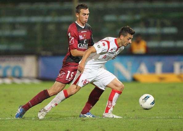 Francesco Caputo in Reggina-Bari 3-1