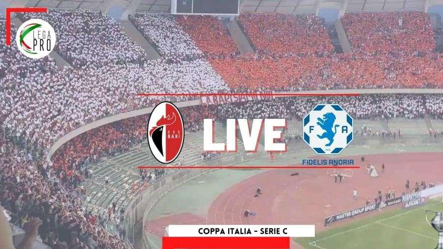 Bari-Fidelis Andria 0-1, decide un rigore di Bubas. Galletti fuori dalla Coppa Italia C
