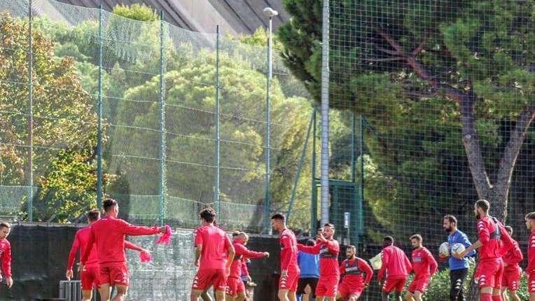 La giornata dei galletti - Allenamento mattutino tra palestra e partitella