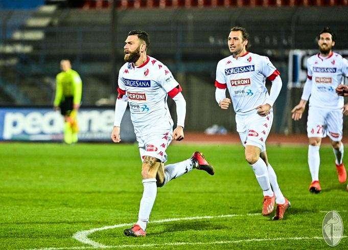 Antenucci torna al gol, attento Minelli. Non incide Marras. Le pagelle dei biancorossi
