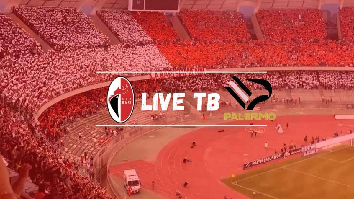L'assalto finale porta al pareggio, Mercurio e Perrotta salvano il Bari. Con il Palermo finisce 2-2: rivivi il live