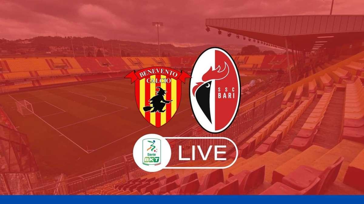 Benevento-Bari 1-1, Cheddira risponde ad Improta. Var decisivo, rivivi il live