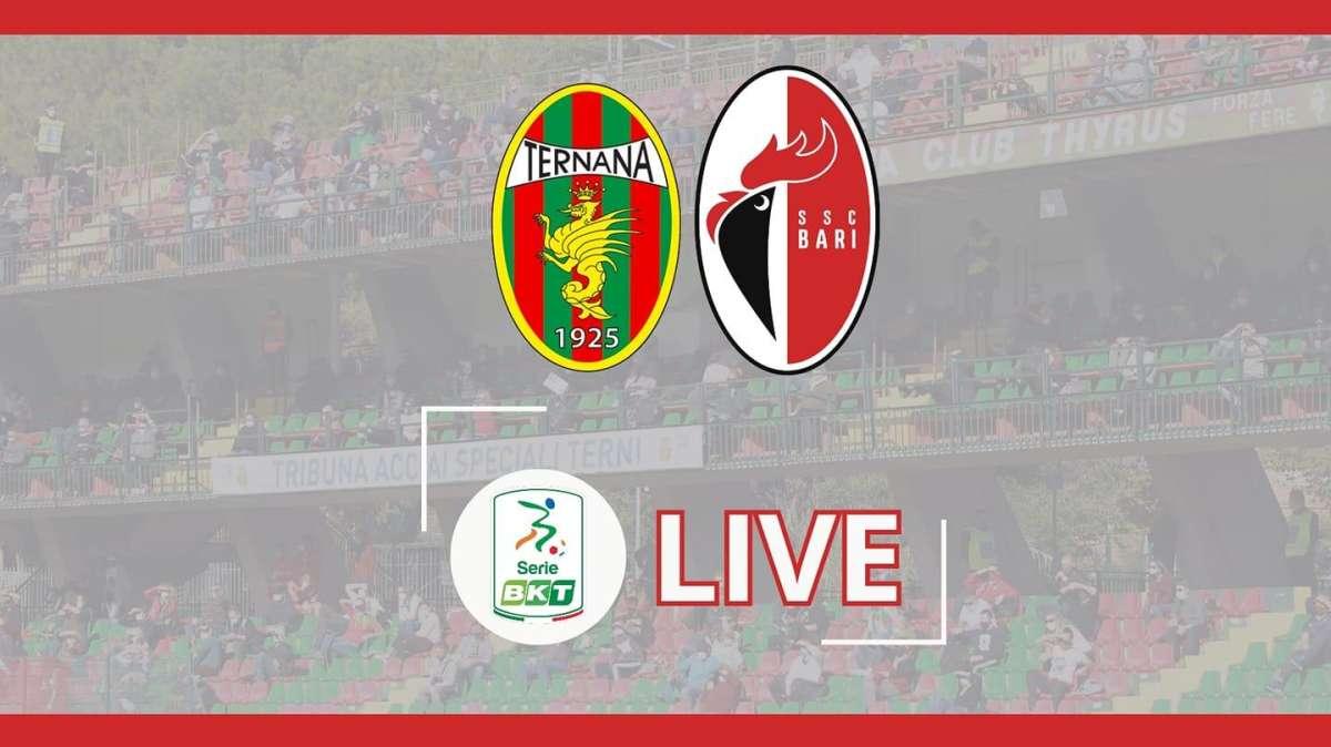 Ternana-Bari 0-3, i biancorossi sbancano il Liberati e restano in Serie B. Rivivi il live