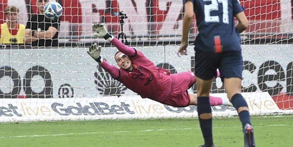Radunovic: “Il San Nicola è un sogno per tutti i giocatori. Parata più difficile? Contro la Cremonese”