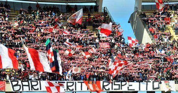 Ternana-Bari, settore ospiti a prezzo scontato