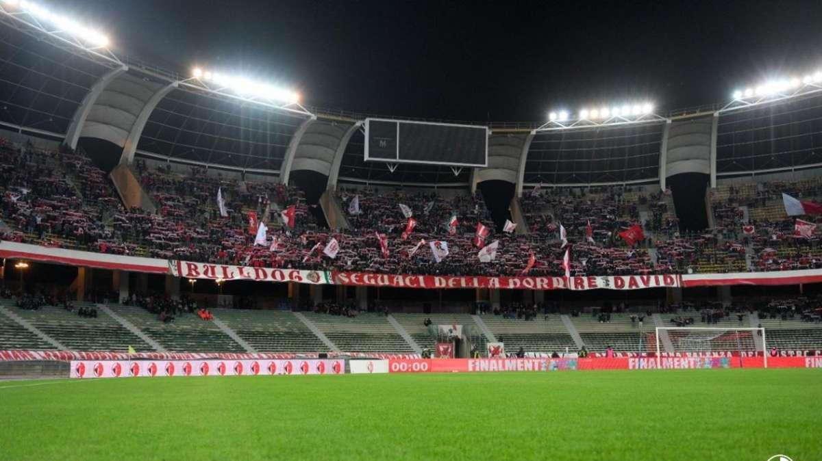 Bari-Sassuolo, il dato spettatori: circa 15mila tifosi presenti