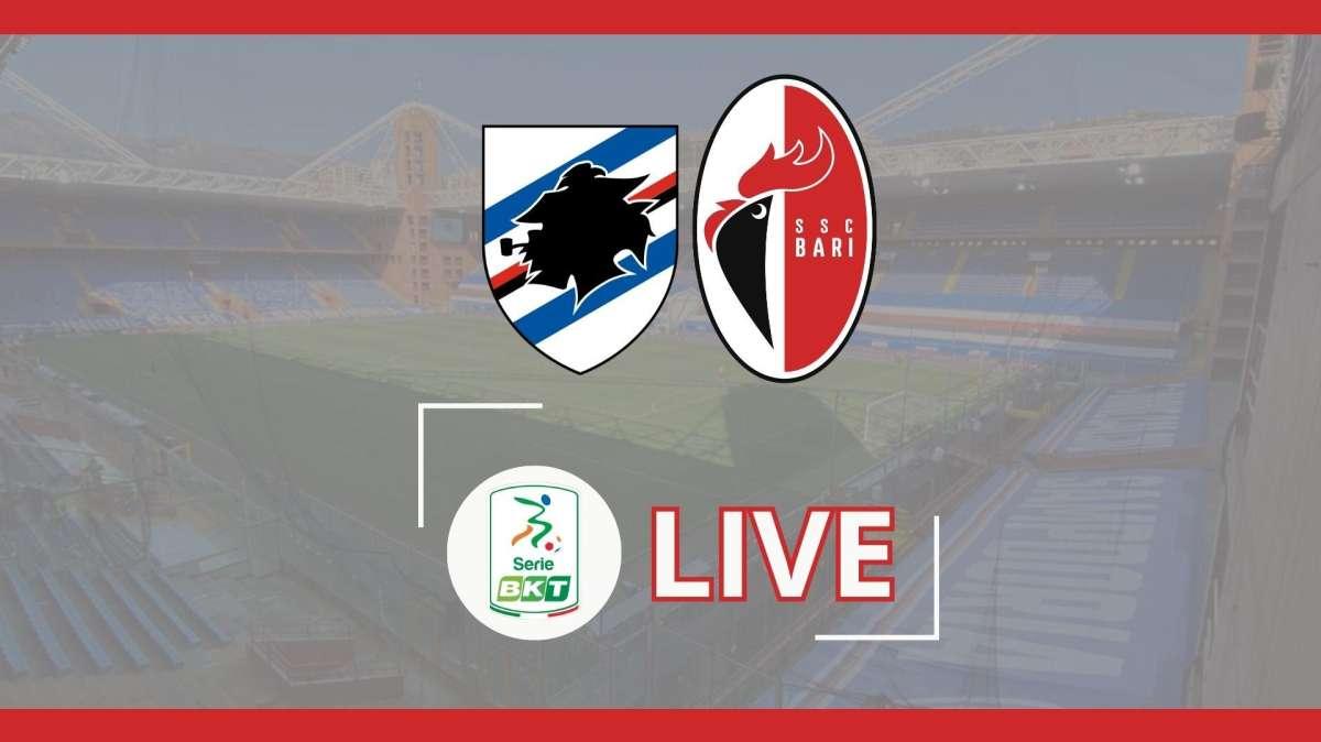 Sampdoria-Bari 1-1, finisce con un pareggio il girone di andata. A Sibilli risponde Esposito. RIVIVI IL LIVE