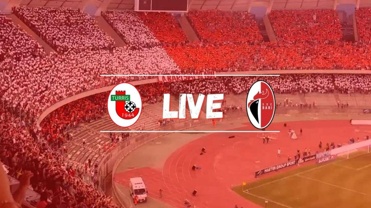 Turris-Bari 3-0, biancorossi umiliati. Tanti errori e nessun tiro in porta. Rivivi il live