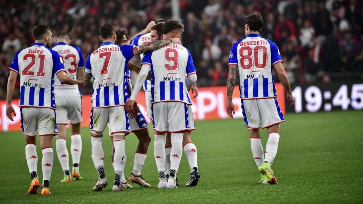Esposito migliore in campo, male Mallamo e Benali. Prodezza Benedetti. Le pagelle dei biancorossi