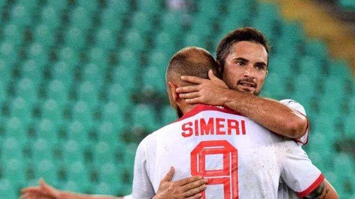 Bari-Rieti 5-2, festa finale al San Nicola. Decisivo Simeri, a segno anche Maita. Rivivi il match