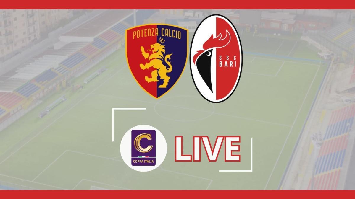 LIVE Potenza-Bari 2-1, fine primo tempo