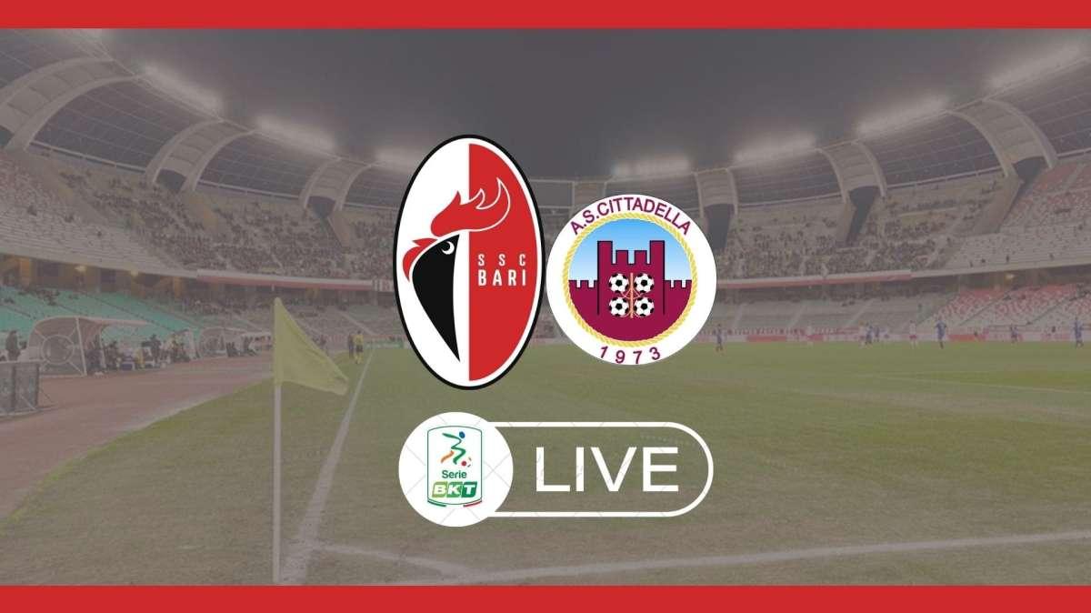 Bari-Cittadella 1-1, pari e rimpianti al San Nicola. A Benedetti risponde Maistrello. Rivivi il live