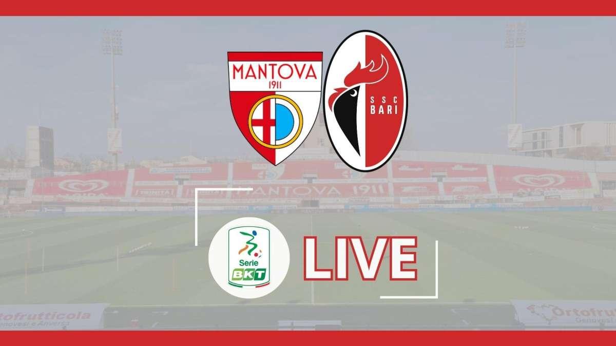 Mantova-Bari 2-1, fischio finale. Biancorossi deludenti e sconfitti nel recupero. Rivivi il live