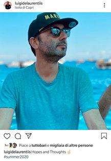 Social - I biancorossi divisi tra campo e relax in acqua. LDL riflette a Capri: "Speranze e pensieri"