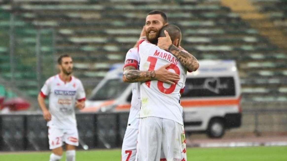 Virtus Francavilla-Bari 2-3, mezzora devastante poi il calo. Reti di Antenucci, D'Orazio e D'Ursi. Rivivi il live
