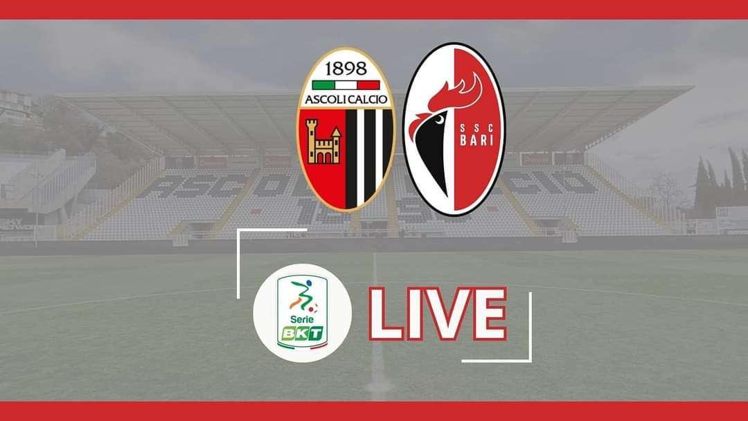 Ascoli-Bari 2-2, il Bari si fa riprendere nel secondo tempo da Mendes. RIVIVI IL MATCH