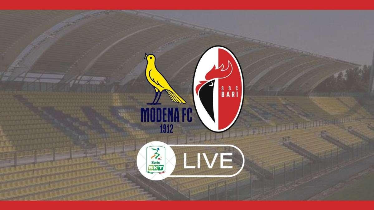 Modena-Bari 1-1, fine del sogno promozione diretta. Diaw risponde a Ricci. Rivivi il live 