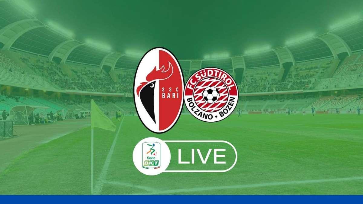 Bari-Sudtirol 2-2, Di Cesare e Salcedo guidano la rimonta. Rivivi il live