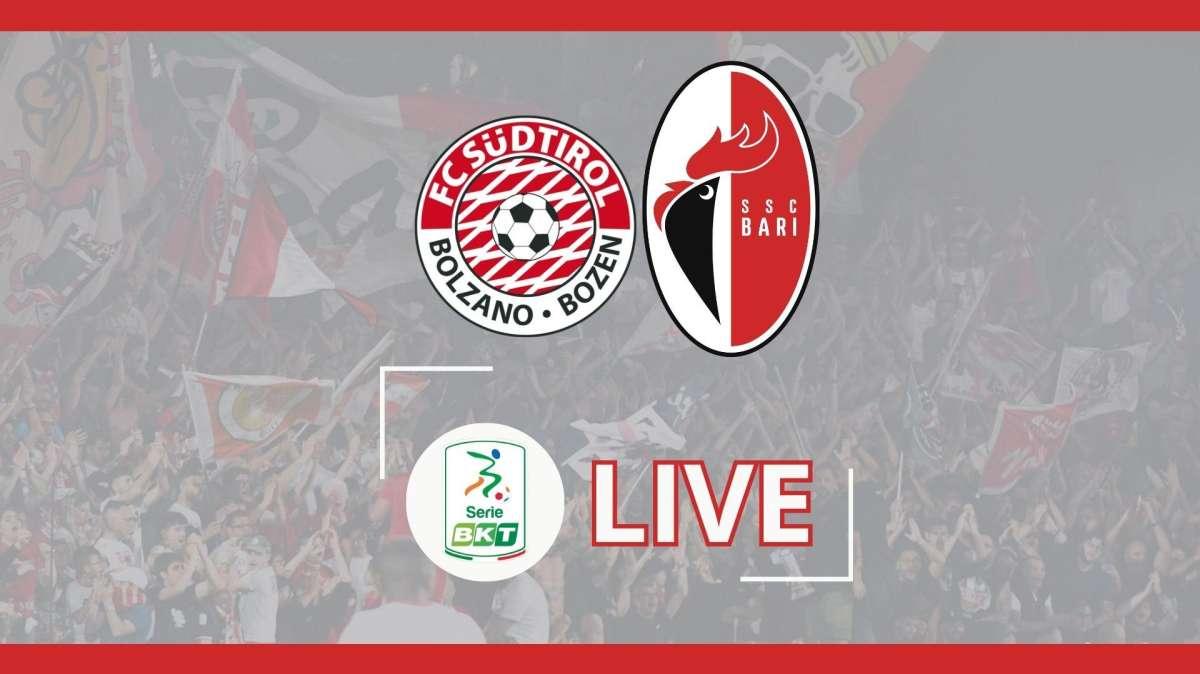 Sudtirol-Bari 0-0, fine dei giochi: il Bari retrocede in Serie C. Rivivi il live