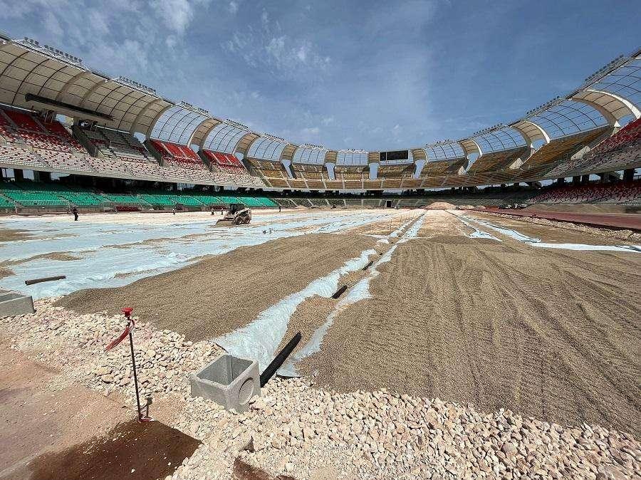 VIDEO - Lavori San Nicola, continua il restyling. Petruzzelli: "Sarà uno stadio molto più bello"