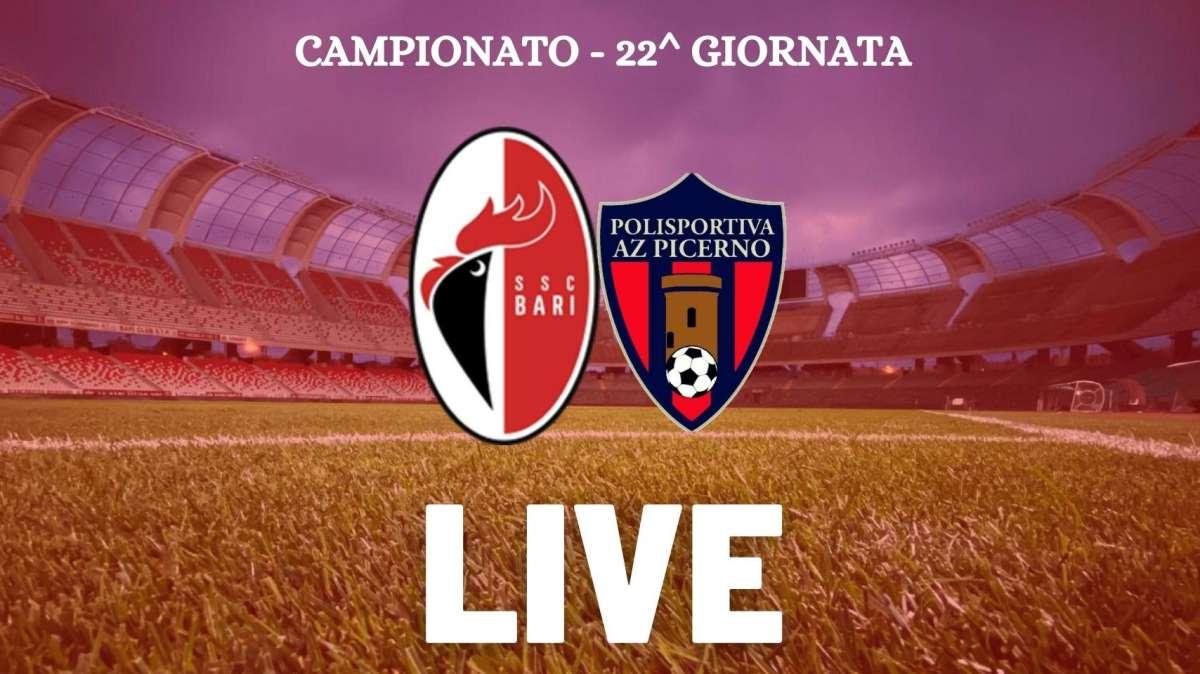 Bari-Picerno 1-0, i biancorossi tornano alla vittoria casalinga. Decide Antenucci. Rivivi il live