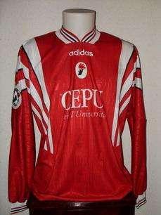 La maglia da trasferta della promozione 1996-1997