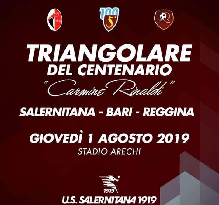 Triangolare Salernitana-Bari-Reggina: ecco la data ufficiale. FOTO