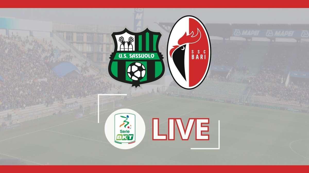 Bari, punto prezioso a Reggio Emilia contro il Sassuolo. A Lasagna risponde Volpato. RIVIVI IL LIVE