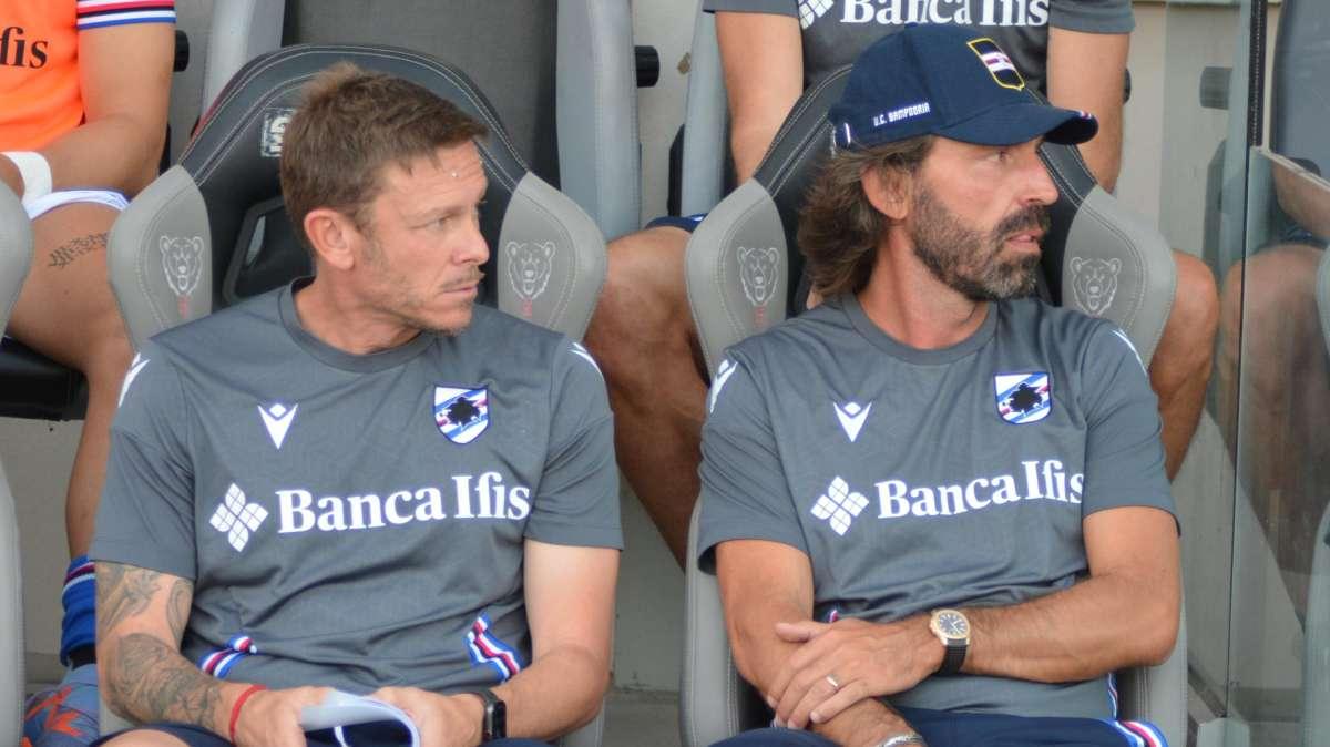 Sampdoria a lavoro in vista di Bari: l'ex Benedetti e altri sei a parte