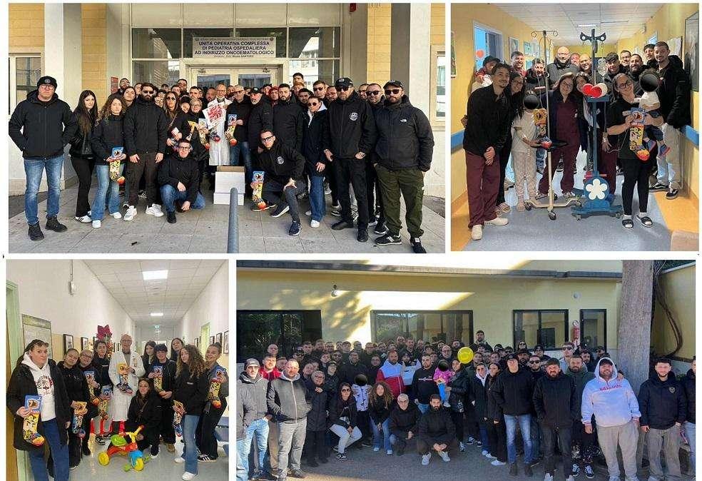 Il bel gesto della Curva Nord. Calze della Befana in regalo ai bambini