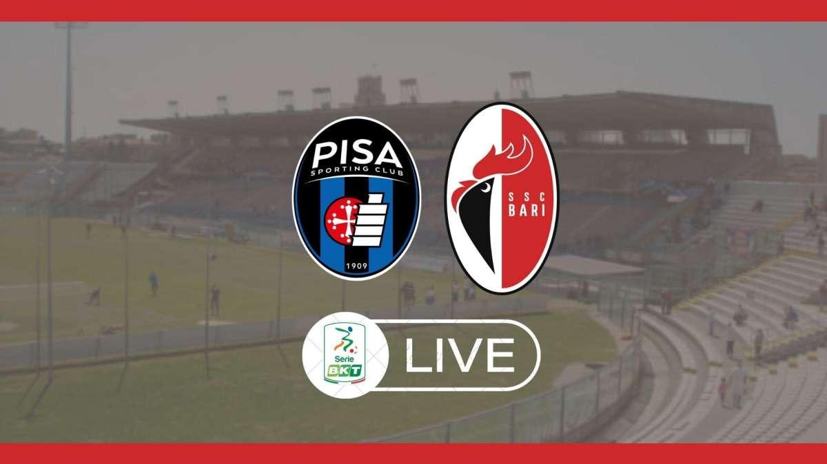 Esposito prima, Antenucci poi: Pisa è espugnata. Buon Bari contro un avversario in dieci. Rivivi il live