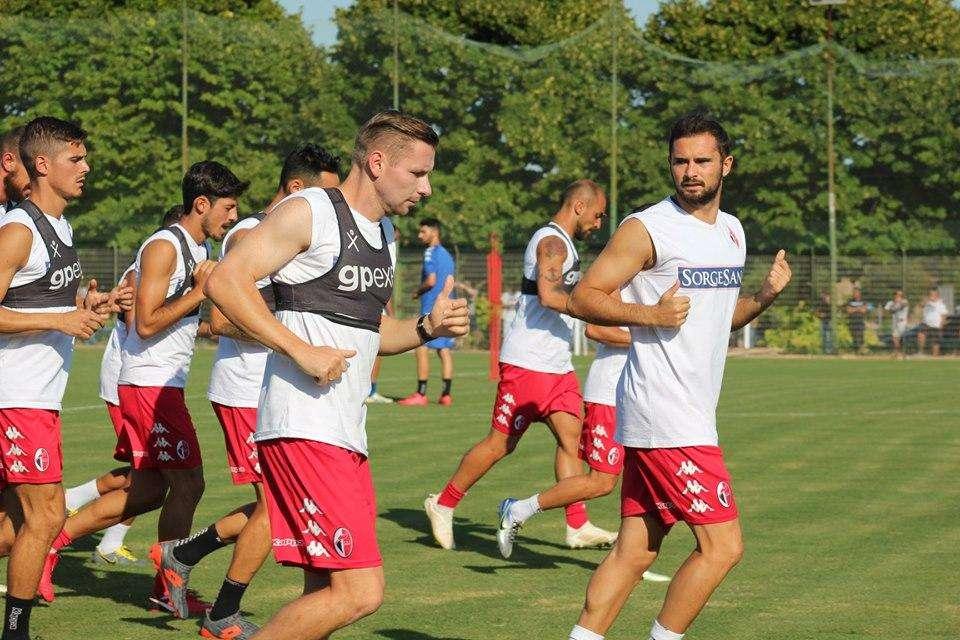 L'allenamento: migliora Schiavone, a parte Folo