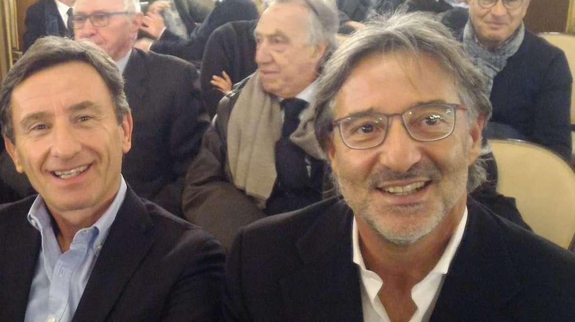 Carlo Perrone, con Bergossi