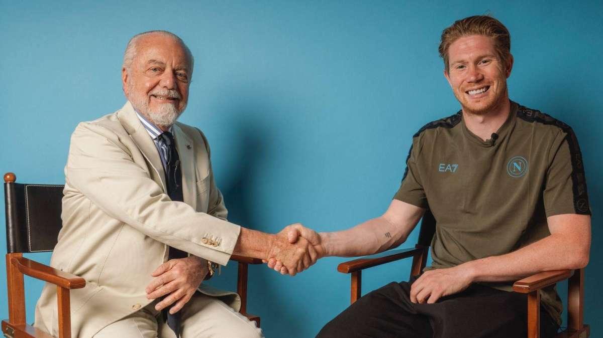 Napoli, che botto! Ufficiale l'arrivo di De Bruyne 