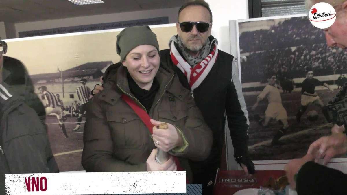VIDEO - Bari, è qui la festa: brindisi per i 112 anni, il mercato e Viterbo. Le opinioni dei tifosi...