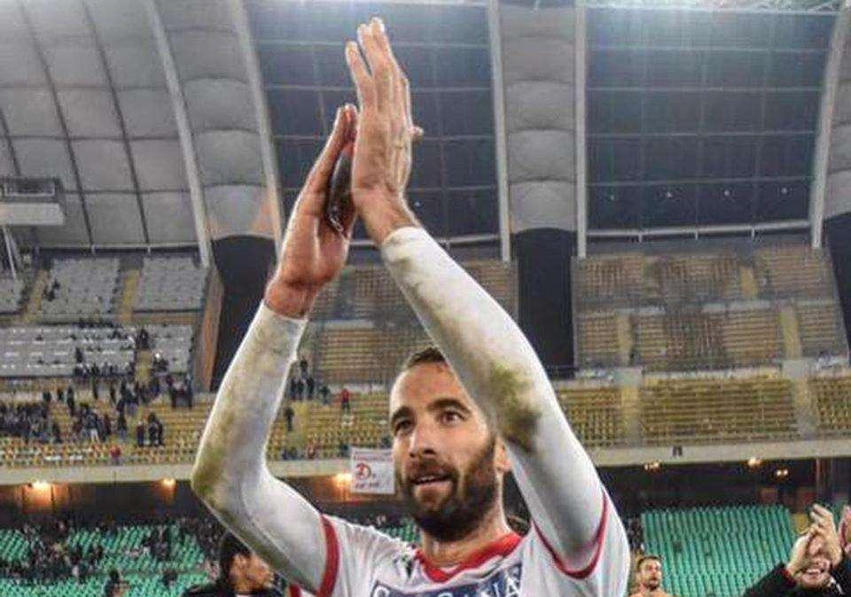 Infortunio Di Cesare, trauma distorsivo al ginocchio sinistro