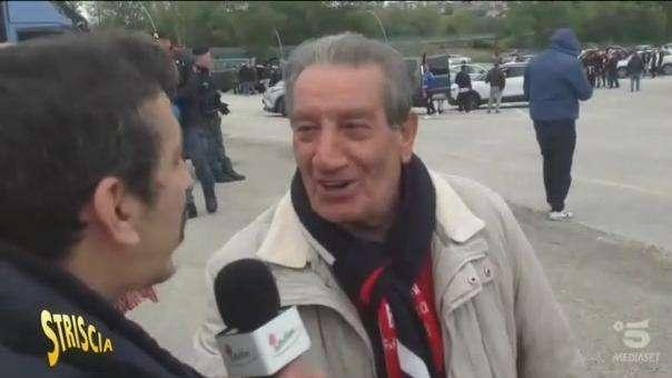 VIDEO - TuttoBari a... Striscia la Notizia. Un tifoso: "#@"?!#..&??"