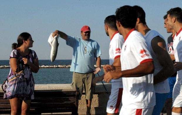 Alle 15.15 il Bari torna ad allenarsi sul Lungomare