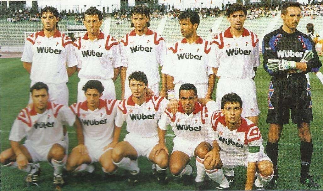 Formazione del Bari nel 93-94