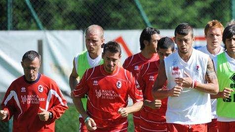 Ripresa degli allenamenti: gruppo diviso in due